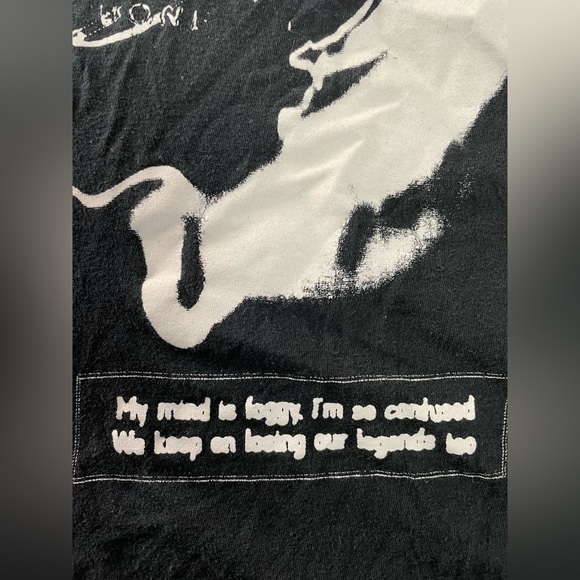 999 Black Skull Crew T Shirt Size Large Short Used - Picture 3 of 12